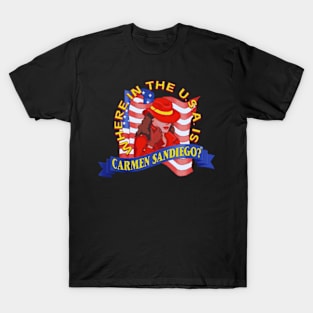 Carmen Sandiego New 5 T-Shirt